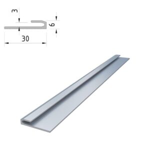 Промежуточный кляймер под клей для HPL