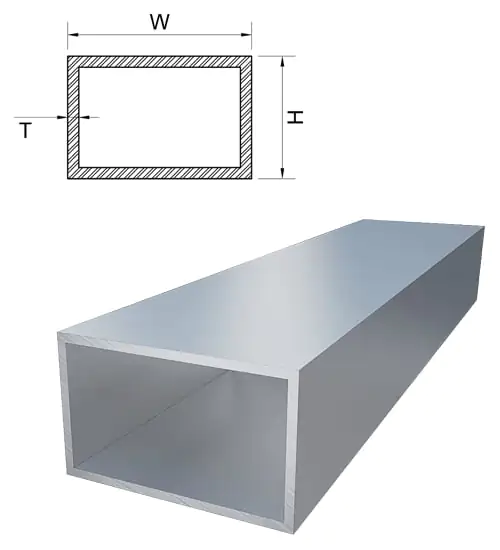 Прямоугольная труба 170x80x8 мм