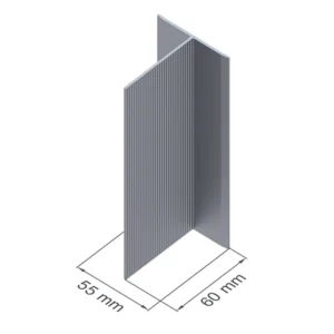 T-профиль алюминиевый 55×60